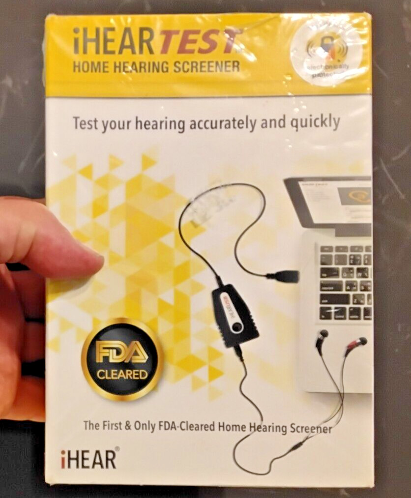 I Hear Medical TEST HOME HEARING SCREENER ACCURATE Hearing Test