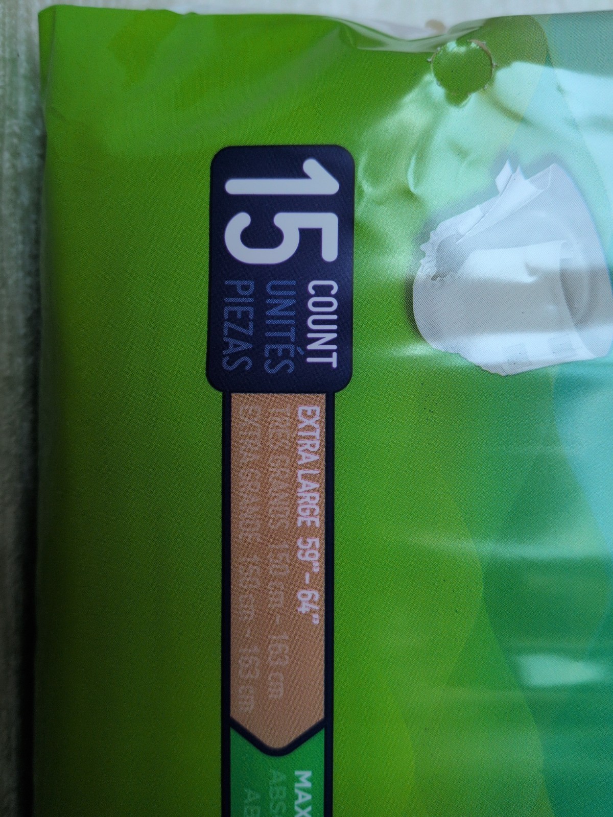PREVAIL Nu-Fit 15ct XL Daily Briefs Adult Incontinence Diaper Max Absorbency New