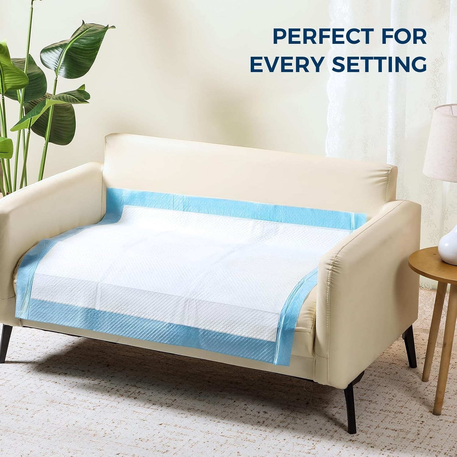 25/50 Pack Super Absorbent Disposable Underpads – XXL 30″ x 36″ Leakproof Bed Pa