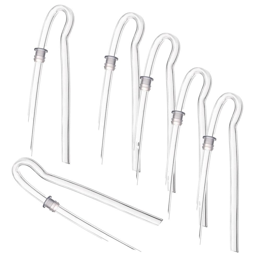 6pcs/lot Size #13 Preformed Sound Tube BTE Earmold Hearing Aid Tubing 3.5 * 2mm