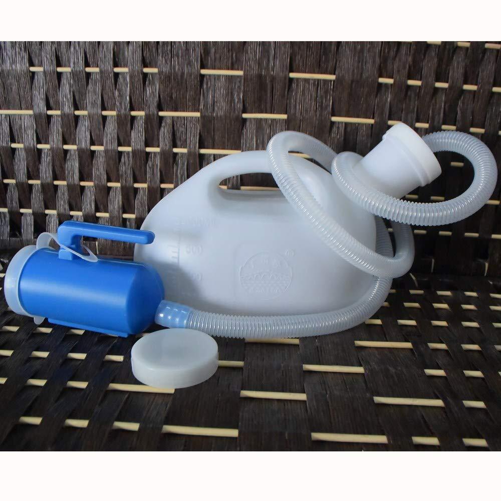 Men’s 2000ML Portable Potty Pee Bottle Male Urinal Collector for Hospital Cam…
