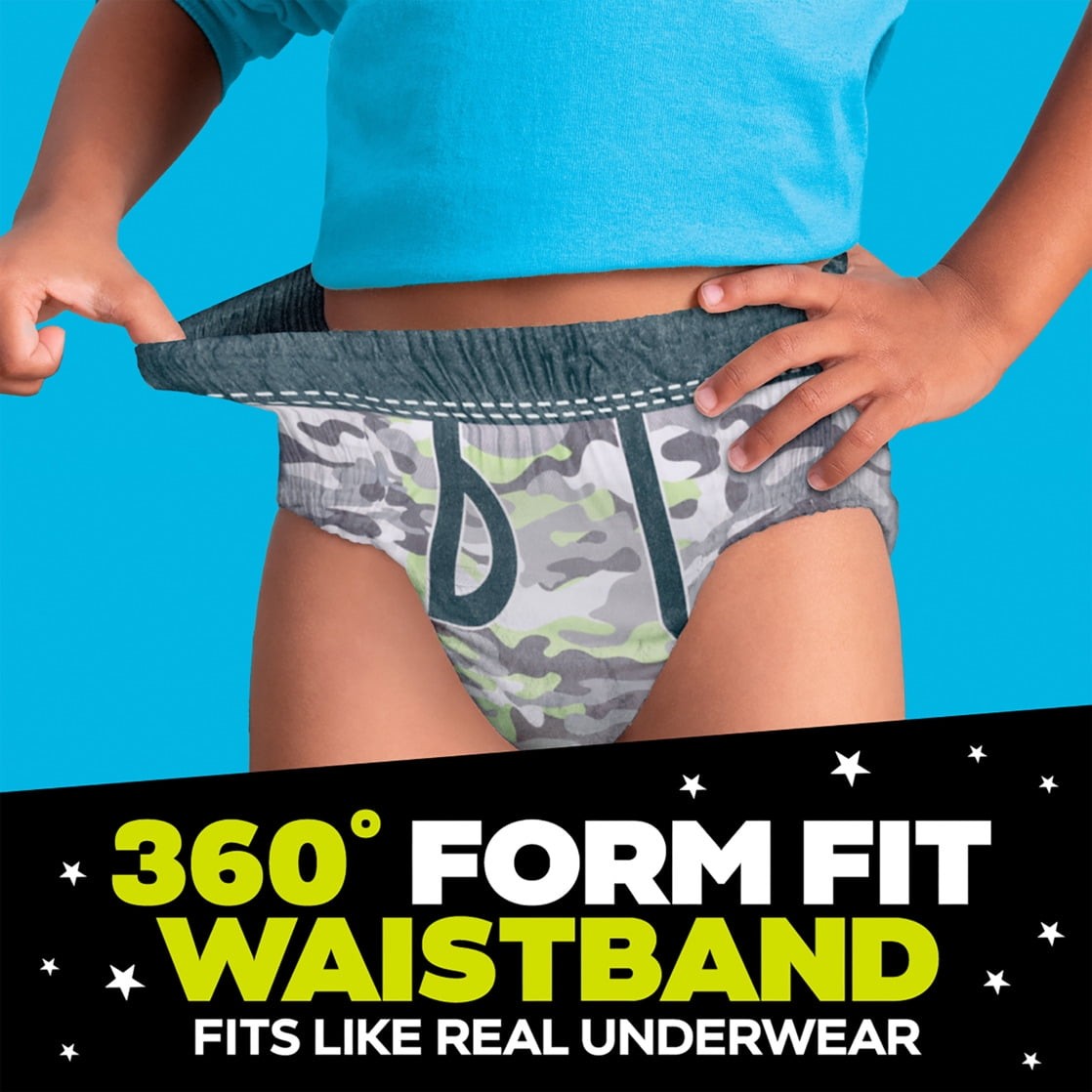 Ninjamas Boys Bedwetting Nighttime Underwear, Size L (64-95+ lbs), 68 Count