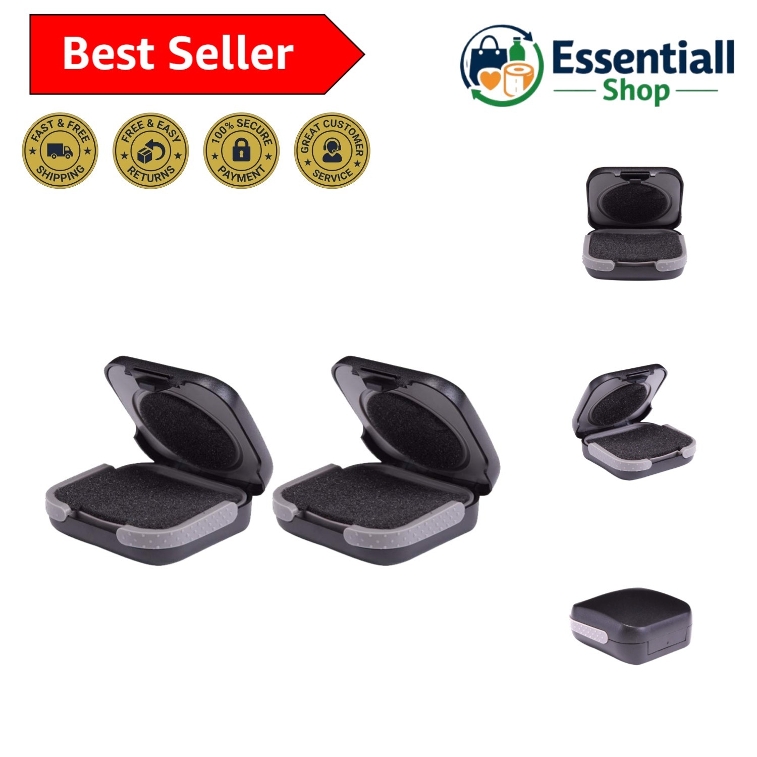 Hearing Aid Storage Case Hard – Hearing Aids Carrying Box Small Holder for CI…