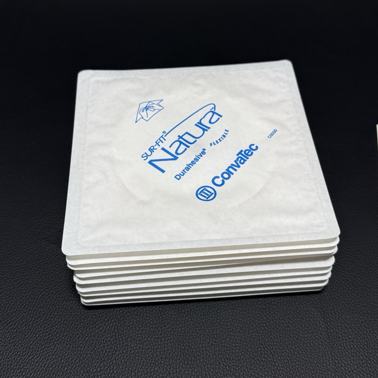 Lot of 9 ConvaTec SUR-FIT Natura Durahesive Flexible Wafer 70mm REF 413168