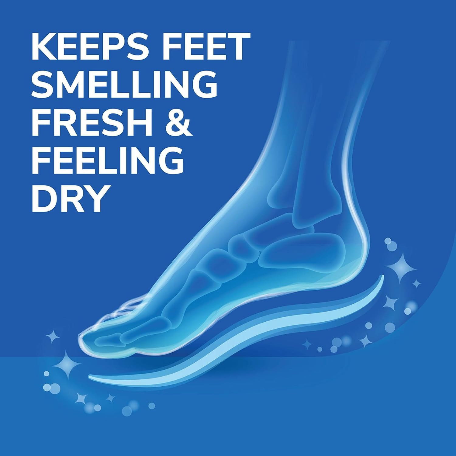 ® Stay Odor-Free & Dry Comfort Insoles with Odor-X®, Unisex Inserts, 1 Pair, Ful