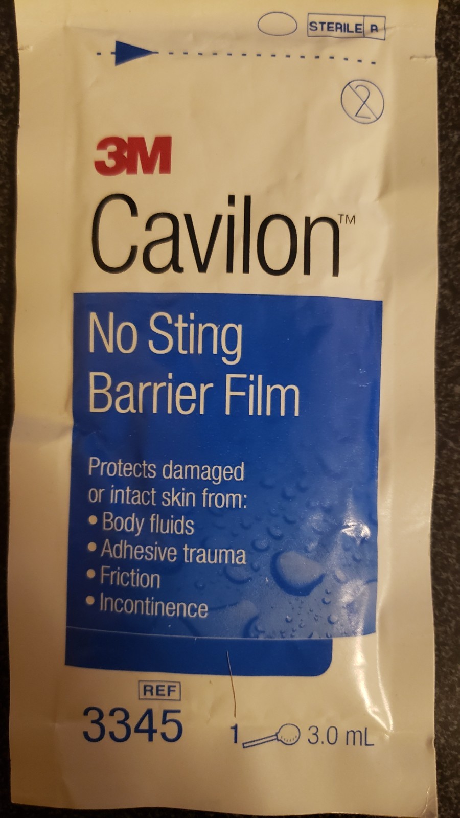 3M™ Cavilon™ No Sting Barrier Film 3345, 3 ml Wand Pack of 6