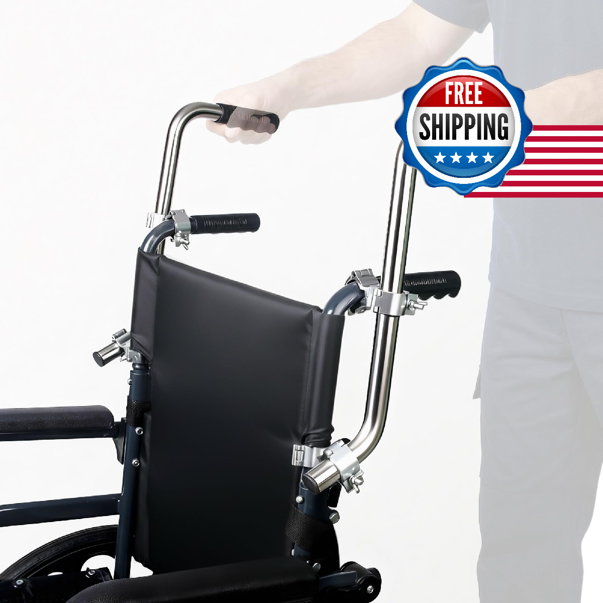 Medamoc Wheelchair Handle Extenders Push Wheelchairs Extension Handles