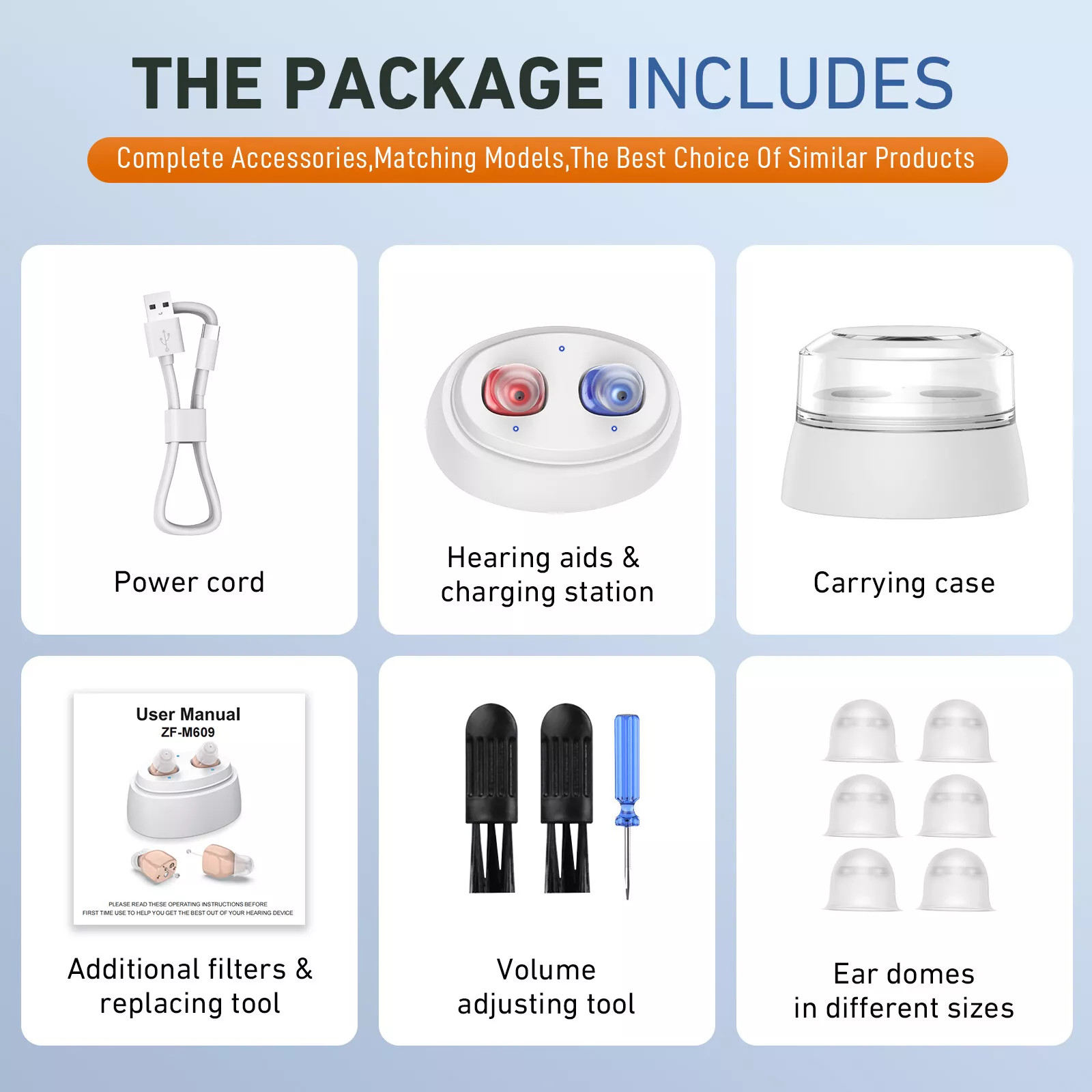 MiNi Digital Invisible Rechargeable Hearing Aids CIC Small Sound Voice Amplifier
