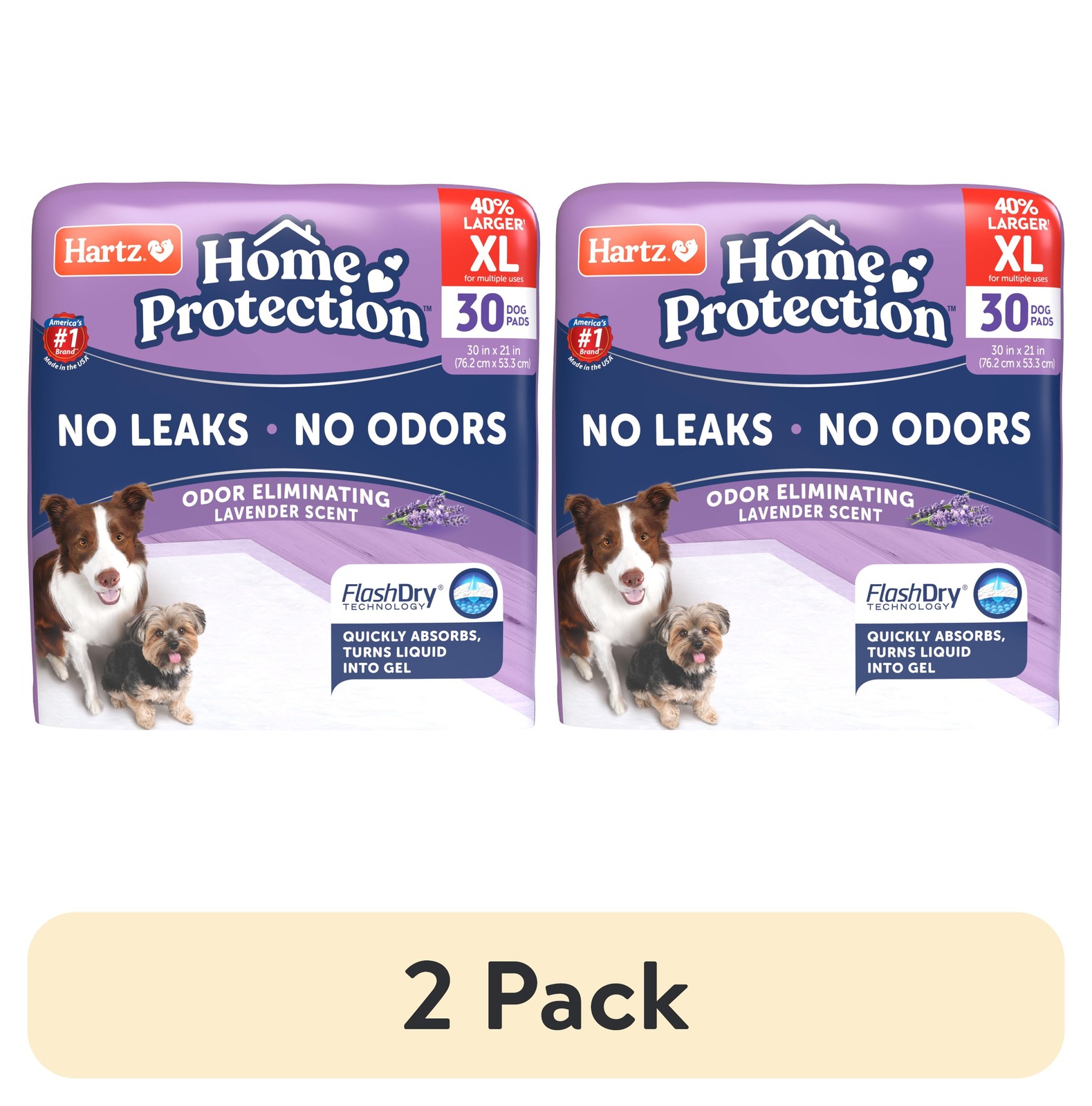 (3 pack Home Protection Super Absorbent Odor Eliminating Lavender Scented No