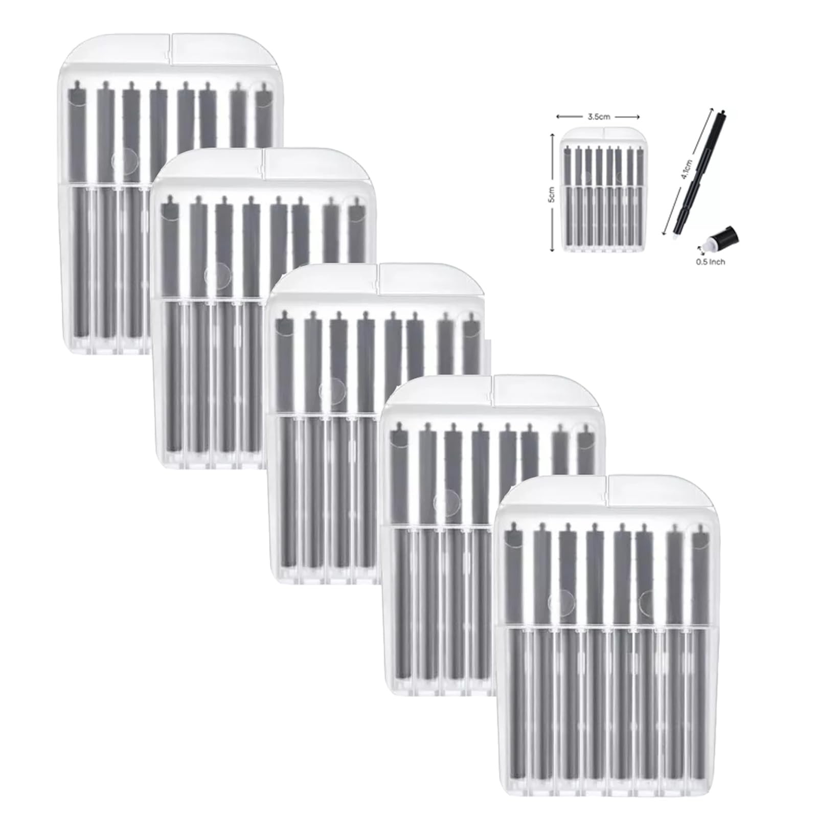 Phonak Hearing Aid Parts5Pack, 40 Filters Hearing Aid Wax Guards Filters Comp…
