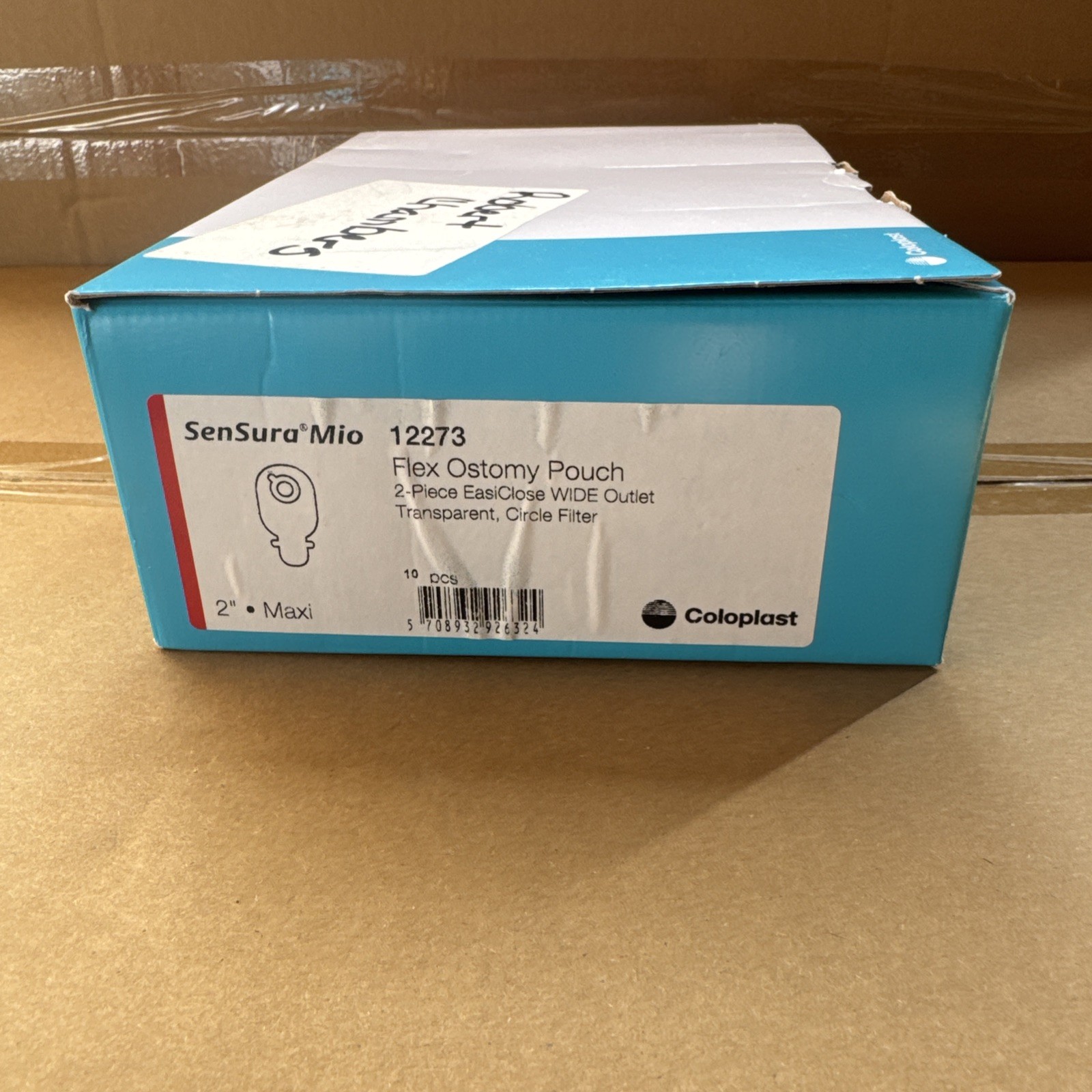 SenSura Mio 12273 Flex Ostomy Pouch Expired 2022. Open Box