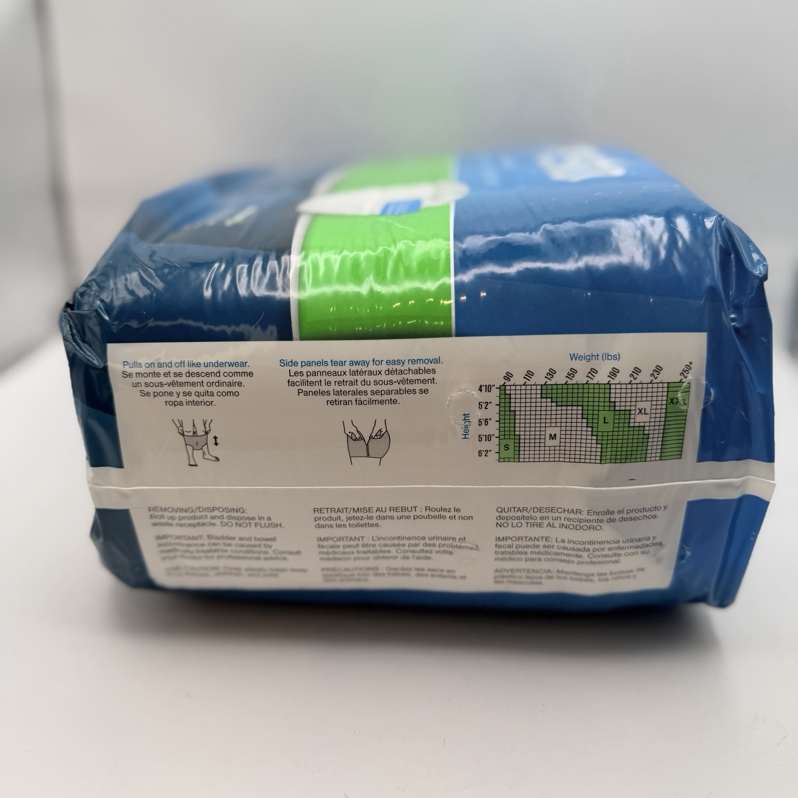 Presto Supreme Medium Moderate to Heavy Disposable Underwear 3PK Of 20 (60)