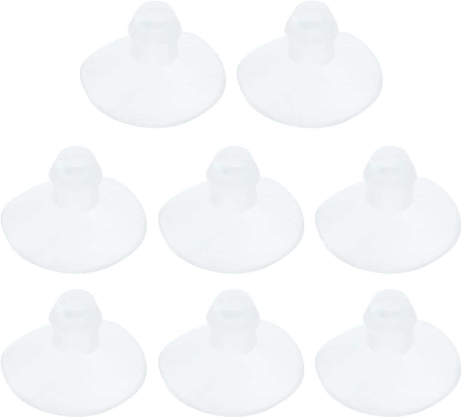 Clear 18mm Suction Cup Pads – Perfect for Glass & Plastic Decorate Without Hooks