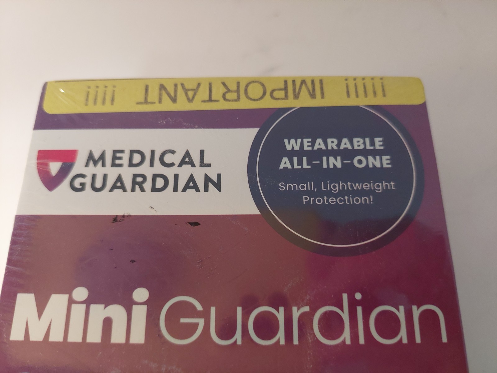 Medical Guardian Mini Guardian Medical Alert System Wearable All In One Sealed