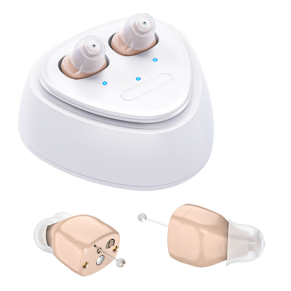 MiNi Hearing Aids Digital Small Invisible In Ear Sound Voice Amplifier Enhancer