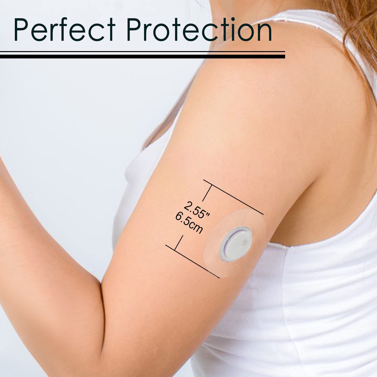iFunyo Libre 3 Sensor Covers 100% Waterproof Adhesive Patches Stay Sweatproof