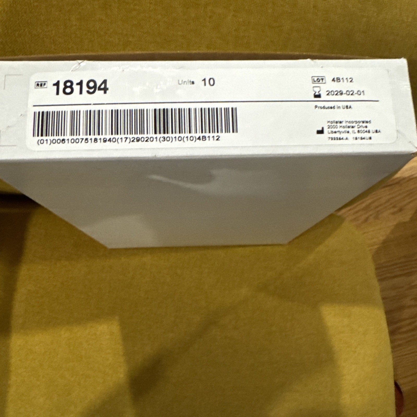 Hollister 18194 New Image Drainable Colostomy Pouch, 12″, 1 Box of 10 2030 Fresh