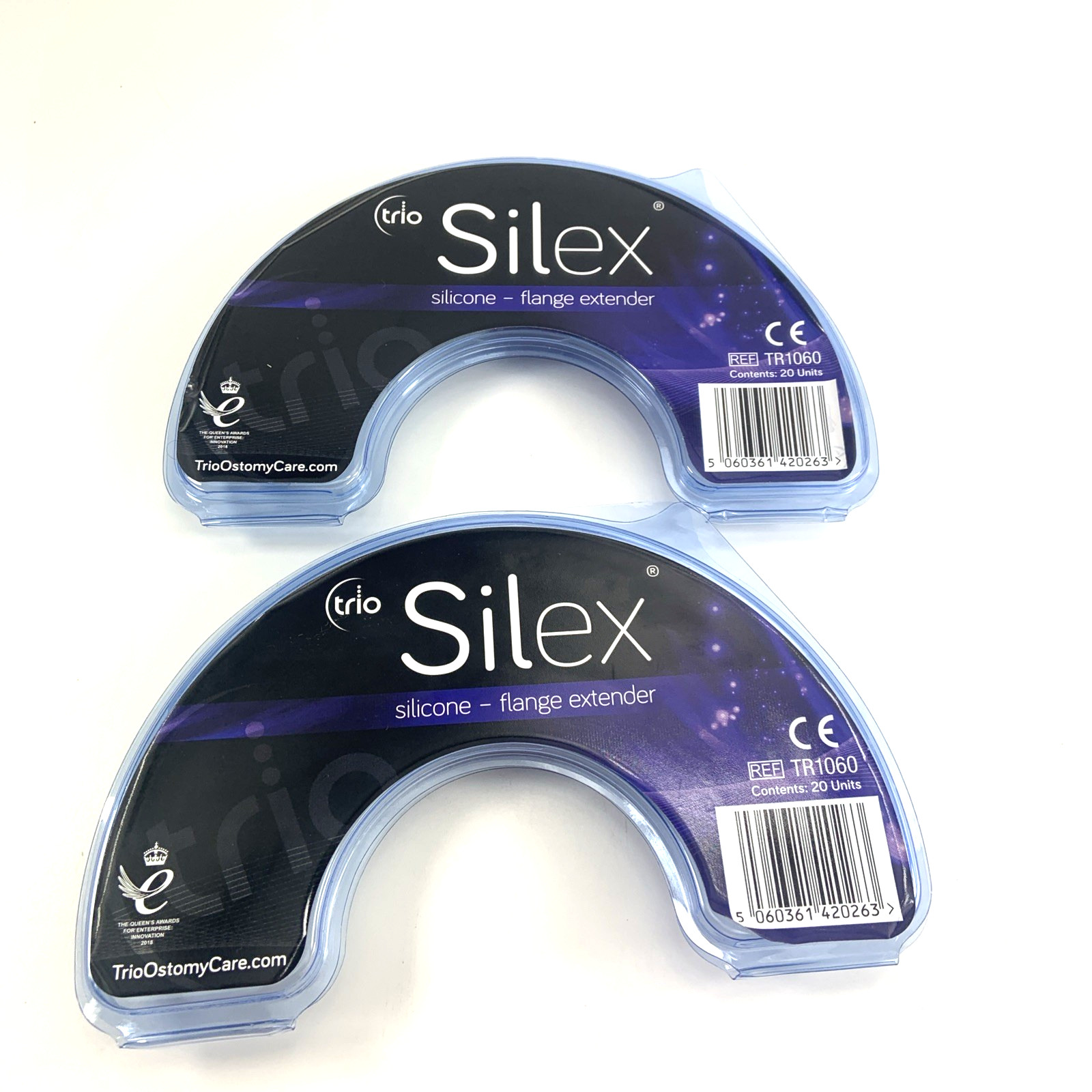 2 Pk Trio Silex – Silicone Flange Extenders- TR1060