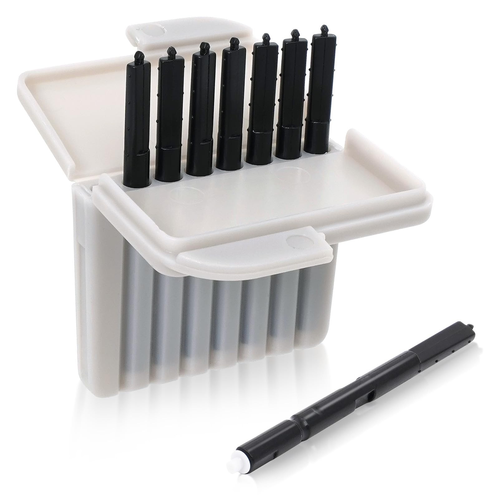 32pcs Hearing Aid Filters, Wax Guard Filters for Phonak, Widex, Unitron (Gray)