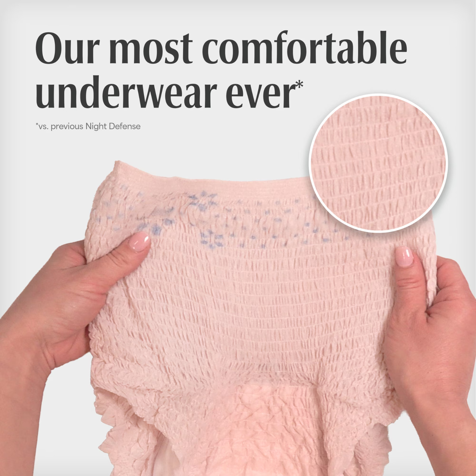 Depend Night Defense Incontinence Underwear for Women Medium 80 Count