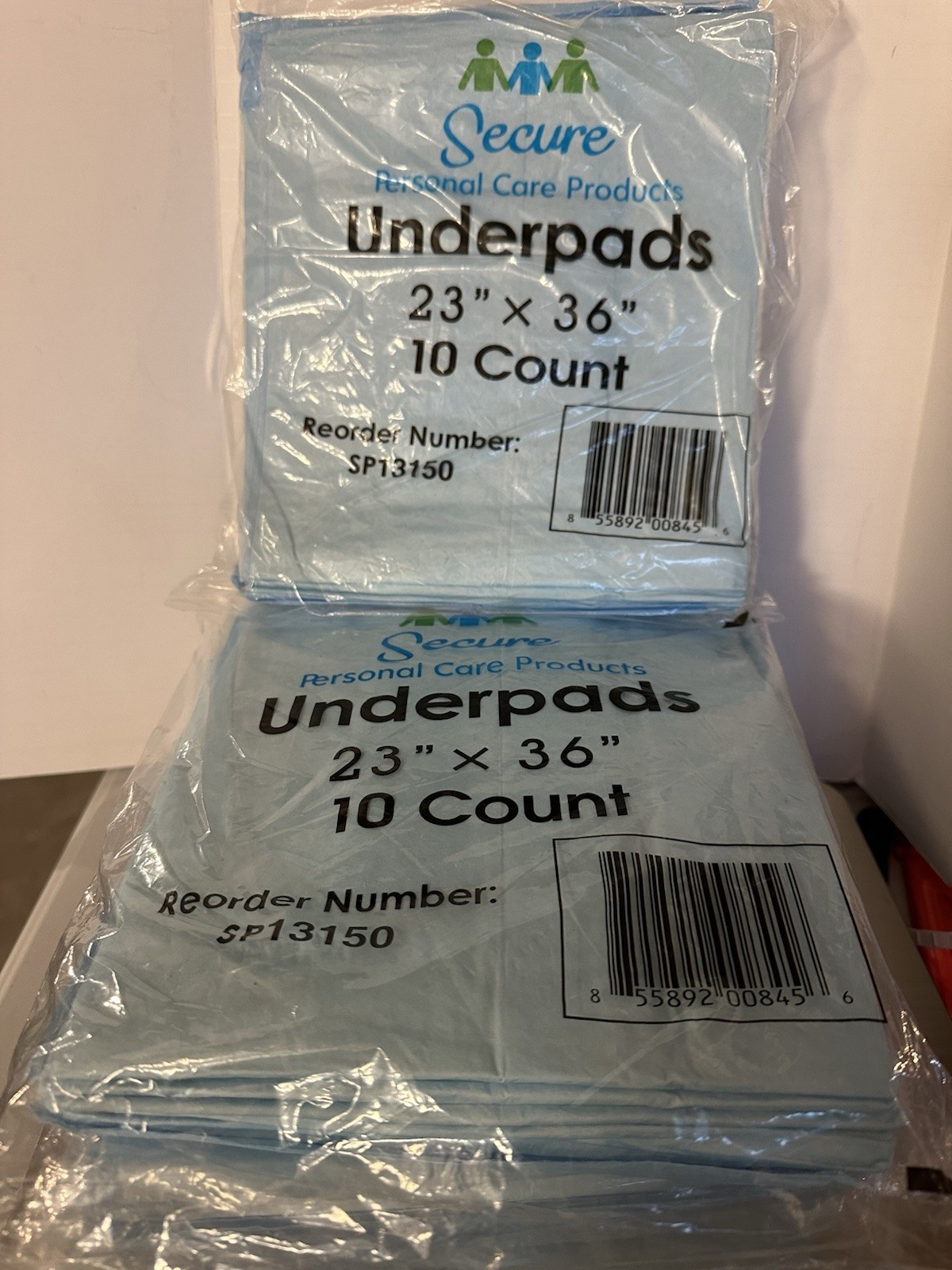 Secure Personal Care Products SP13150, TotalDry Underpad, 40 Count 23in x 36in