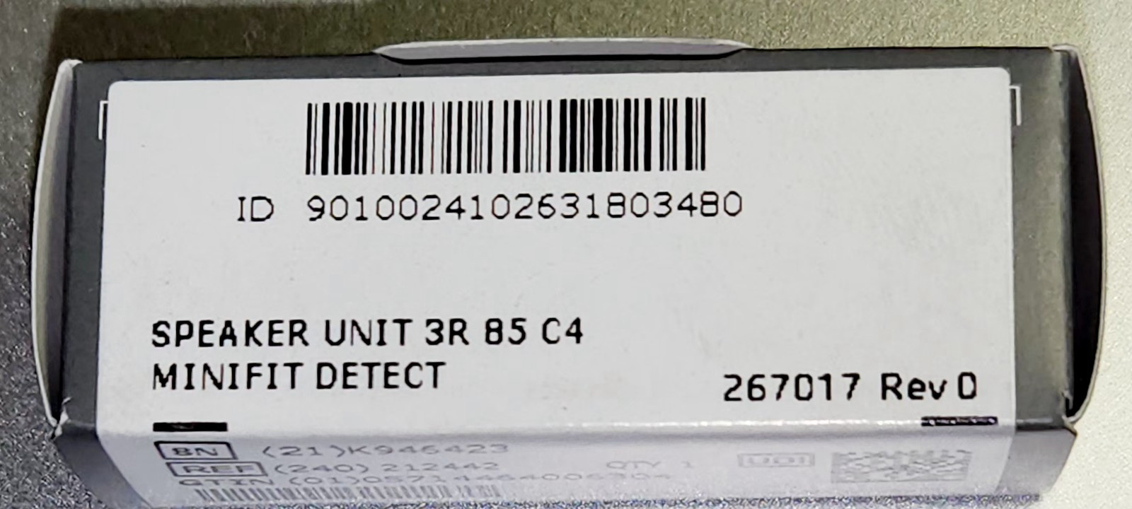 New Oticon miniFit Detect C4 Intent Receiver ( Size 3 – 85db Right ) USA Shipper