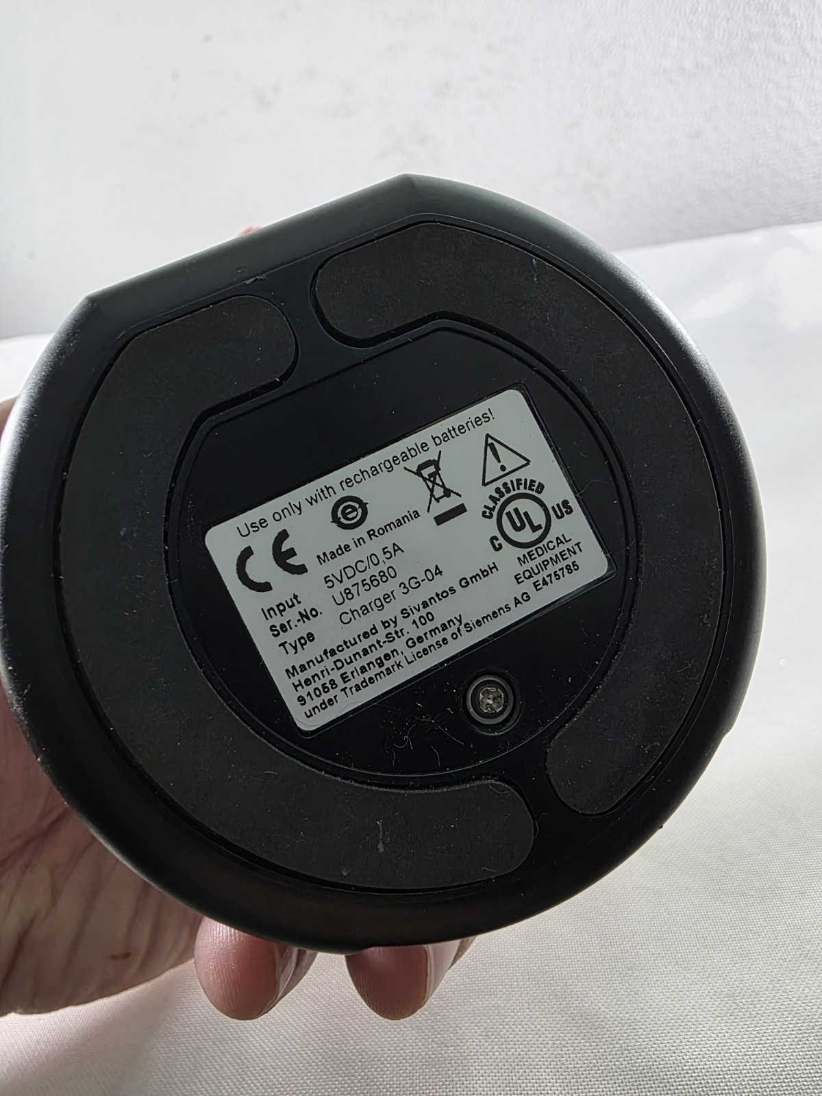 Siemens Pure 0123 Hearing Aids in Hard Case