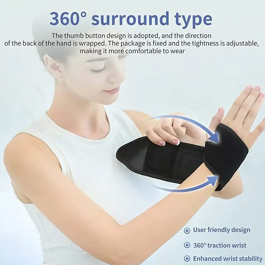 Easy-to-Use Moxibustion Wrist Support: Heat Therapy for Pain Relief