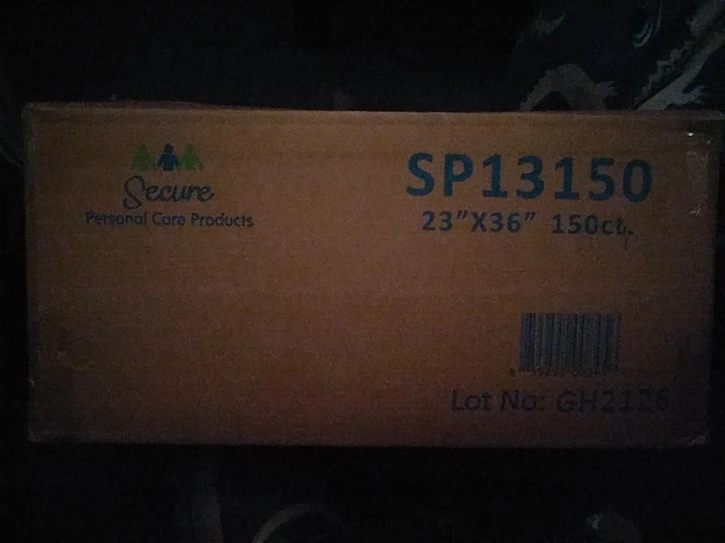 150 Secure Personal Care Products Under Pads 23×36 (15 Bags Of 10) SP13150