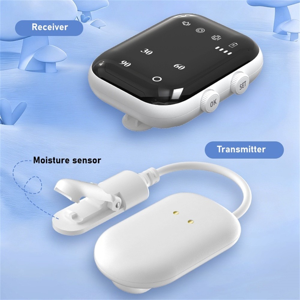 Cordless Bedwetting Alarm Potty Training Pee Alarm 2026