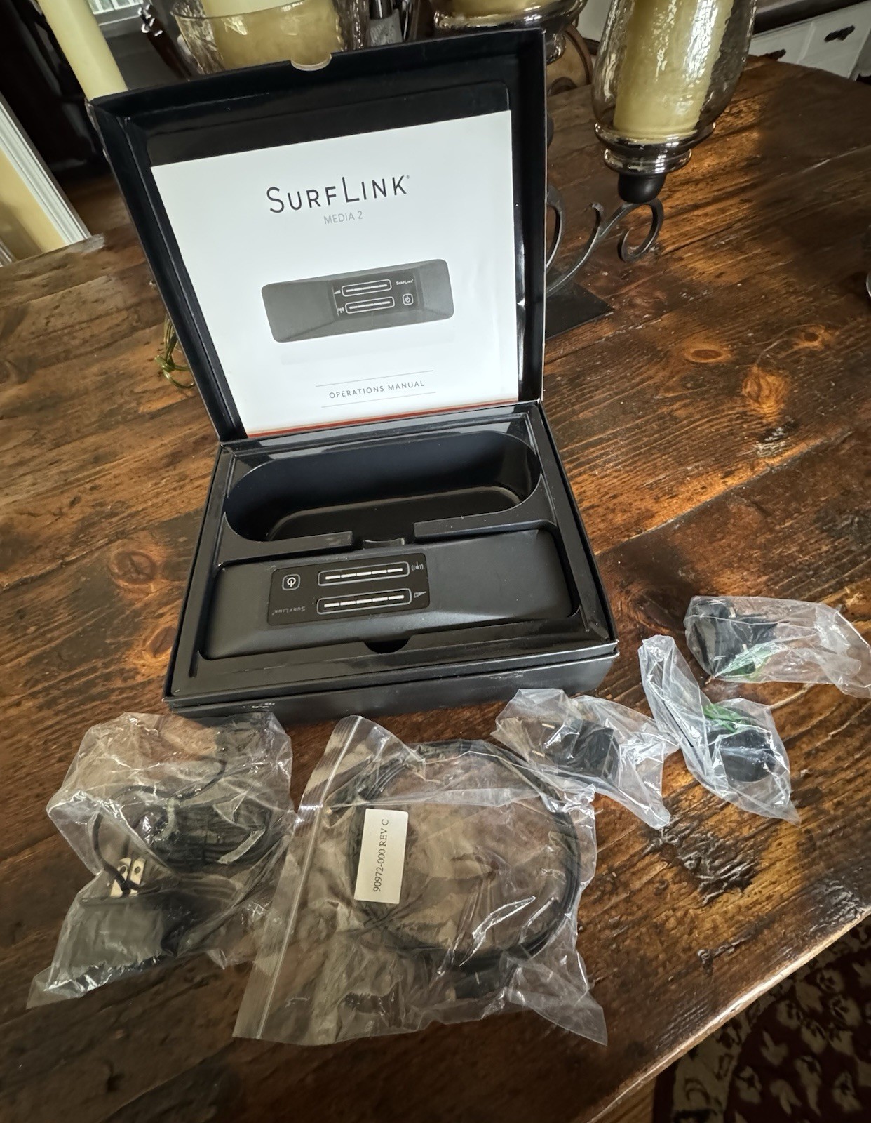 Starkey Surflink Media Model 210 Hearing Aid Streamer Box & Manual – Surf Link
