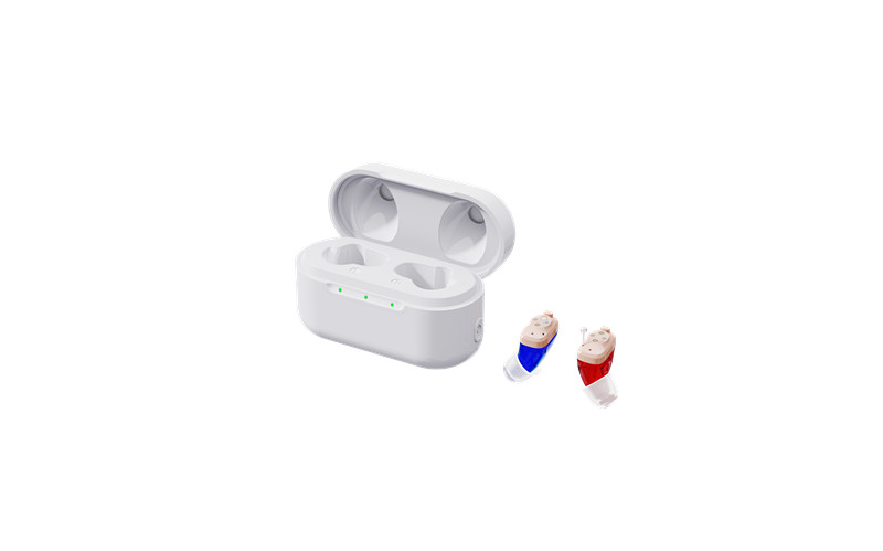 1 Pair Mini Hearing Aids Digital Invisible In Ear Sound Voice Amplifier Enhancer