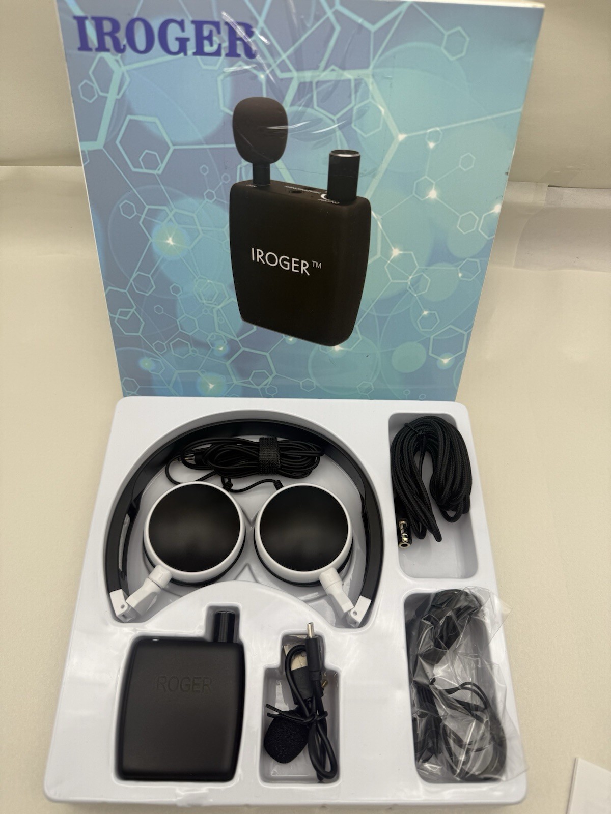 $99 IROGER Rechargeable Hearing Amplifier Device For Seniors *TESTED *READ…