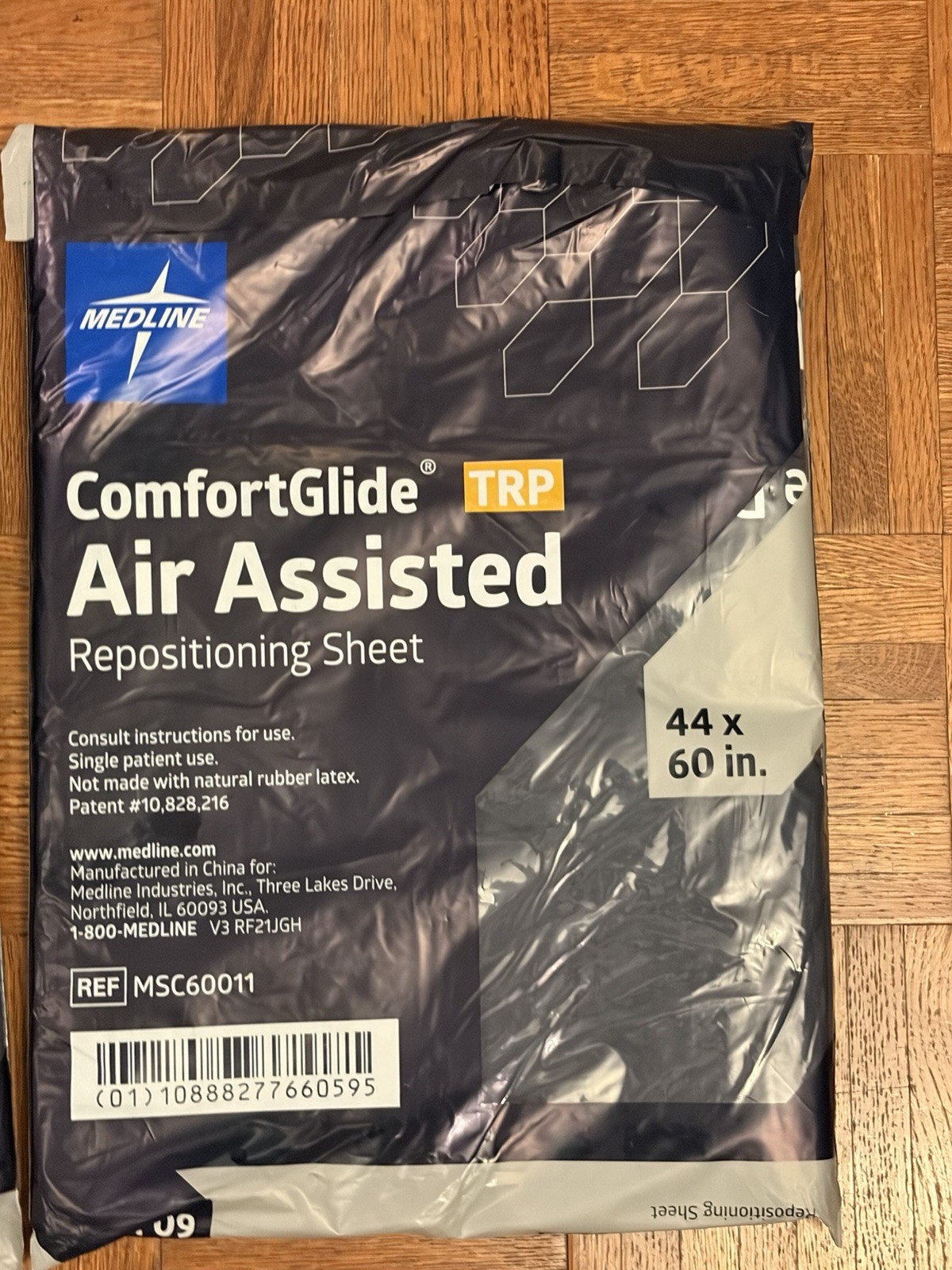 2x Lot Medline MSC60011 ComfortGlide Air Assisted Repositioning Sheet 44×60