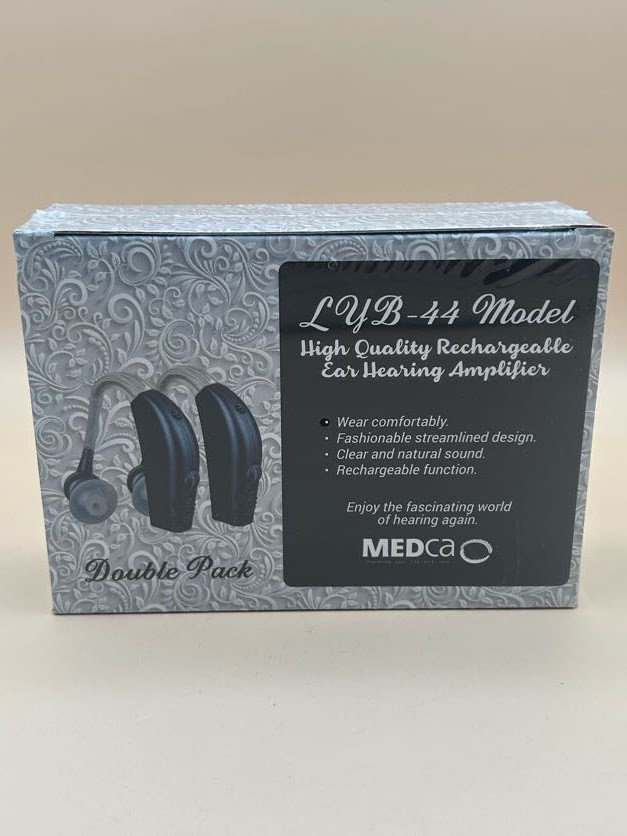 Single Ear MEDca High Quality Rechargeable Ear Hearing Amplifier LYB-44 – New