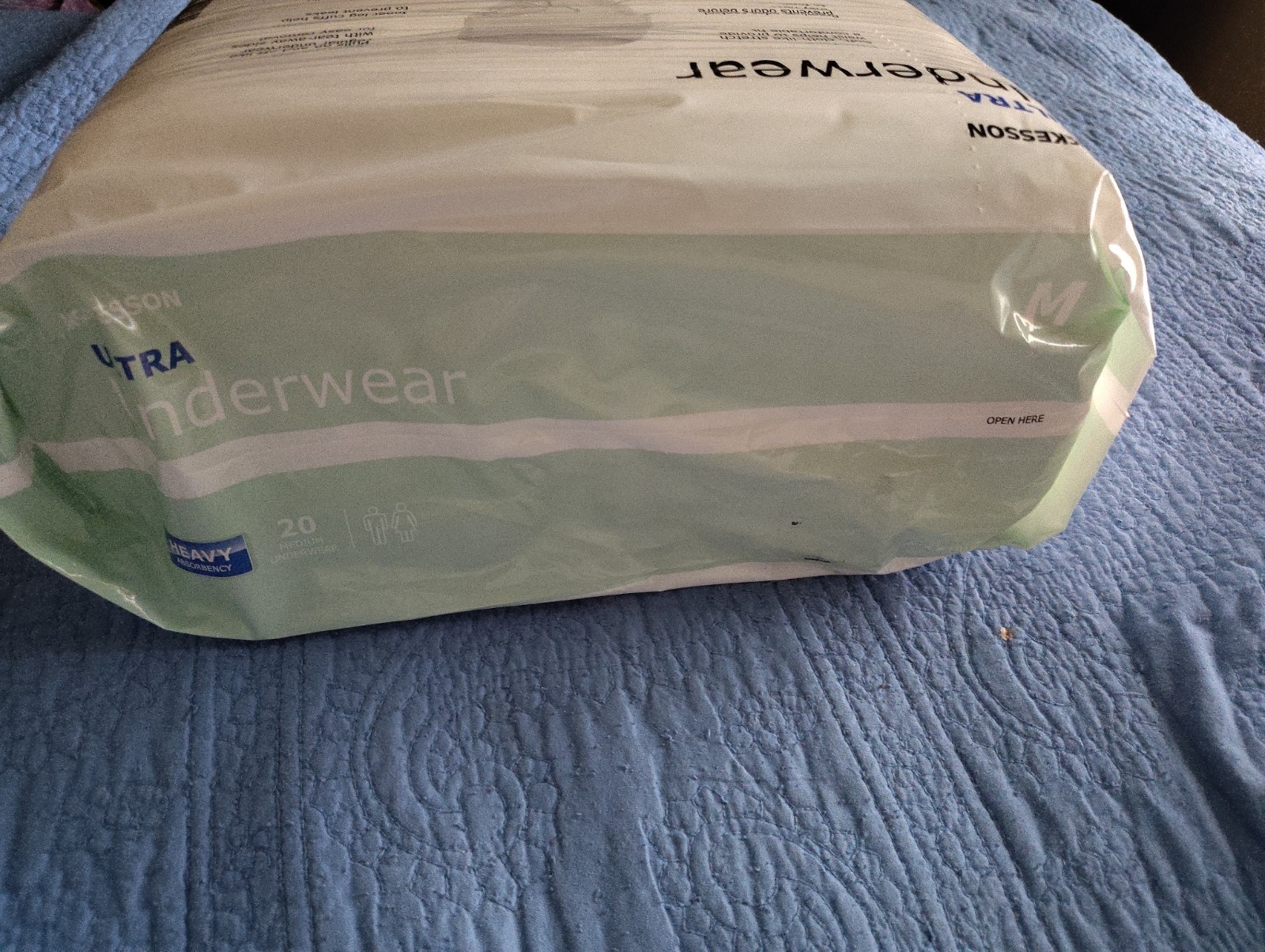 McKesson Adult Disposable Ultra Underwear Diapers M Heavy Absorbency 20 Ct