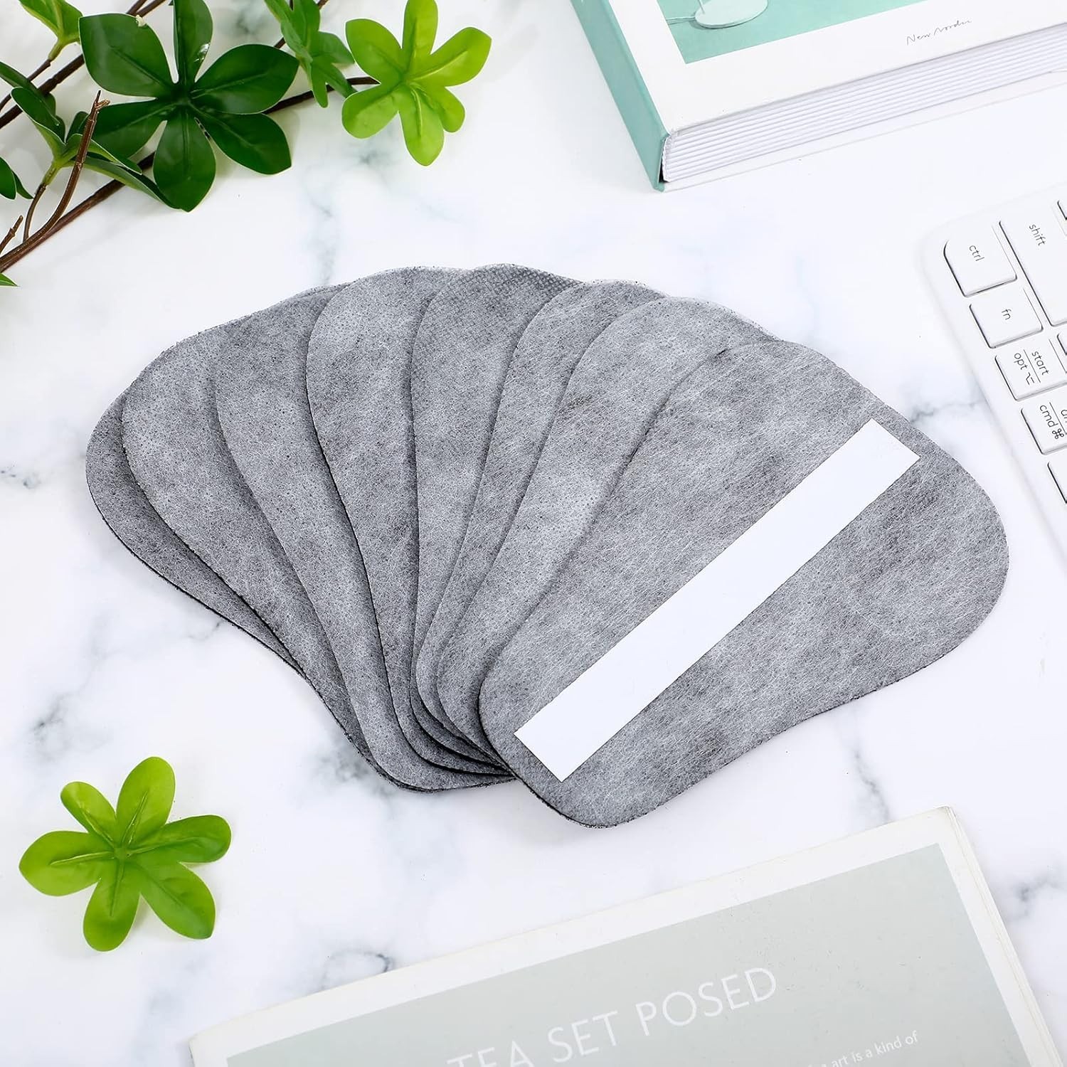 8 Pcs Charcoal Underwear Flatulence Pads Odor Filter Deodorizer For Adults