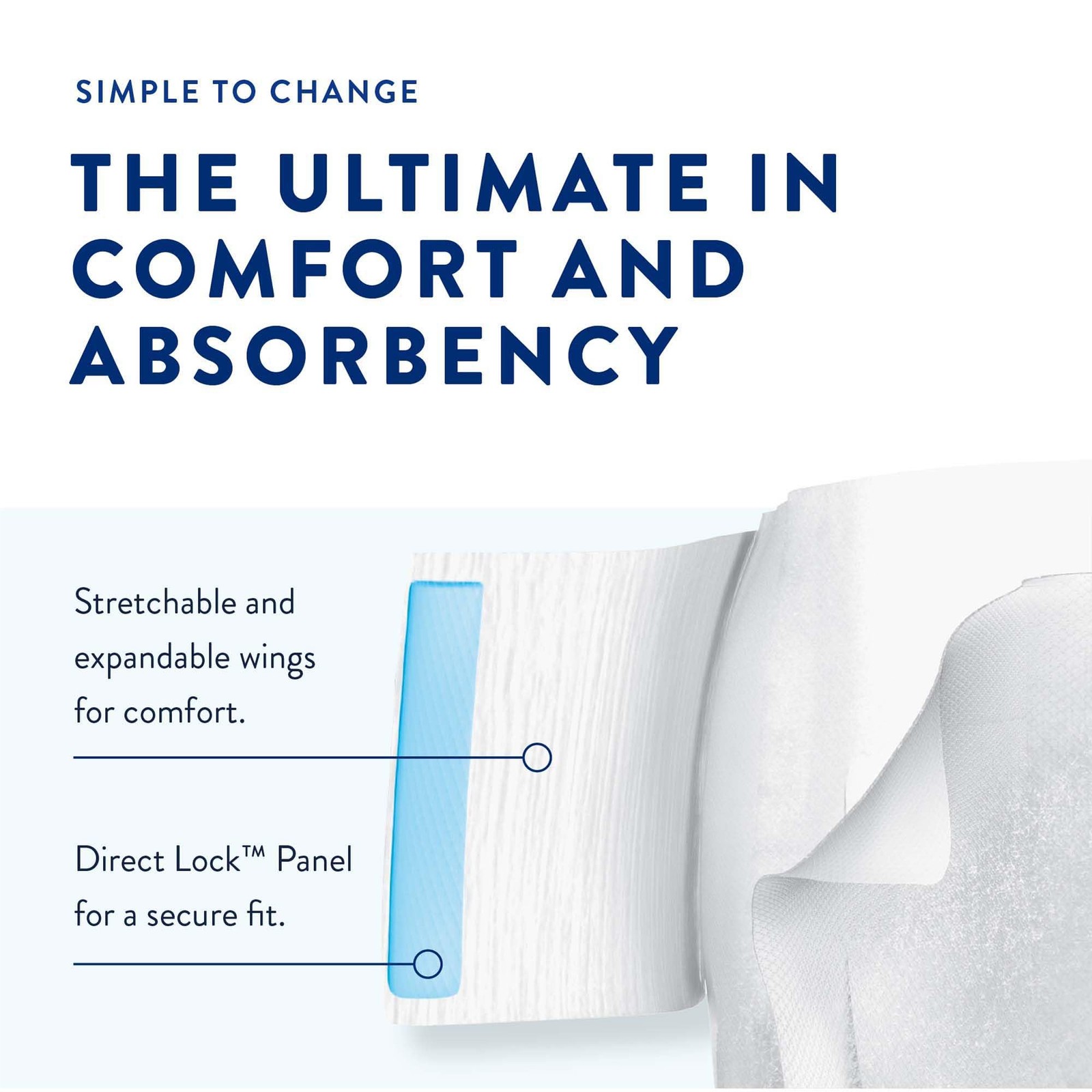 Prevail Air Overnight Adult Incontinence Brief Size 2 / Large Heavy Absorbenc…
