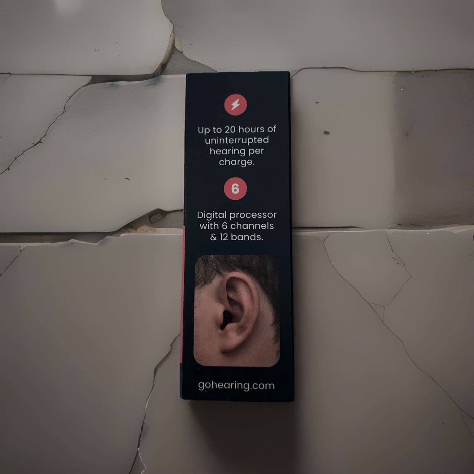Go Hearing – Go Prime Rechargeable OTC Hearing Aids w/ Charging Case – BRAND NEW