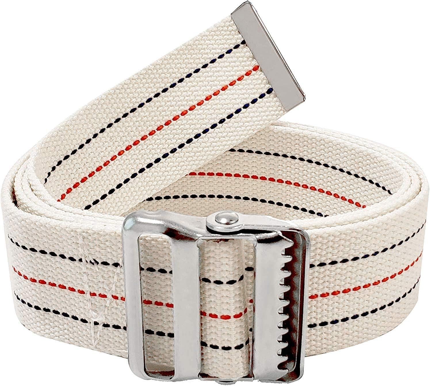 NEW 60″ Gait Transfer Belt Pack of 10 Elderly Care Metal Buckle Beige