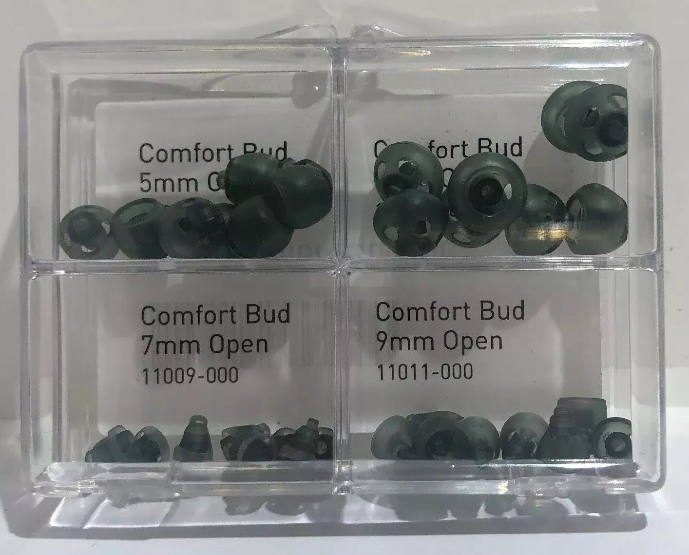 Starkey Open sz 5, 6, 7 & 9 Comfort Bud Dome Kit for RIC Hearing Aids US Seller