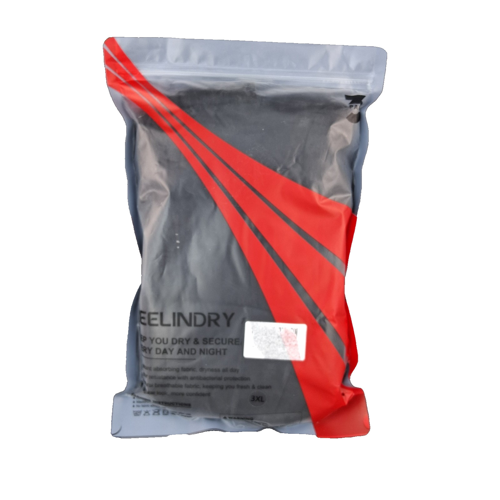 REELINDRY Men’s Incontinence Underwear 2.3 oz Absorbency Protection Adult 3XL