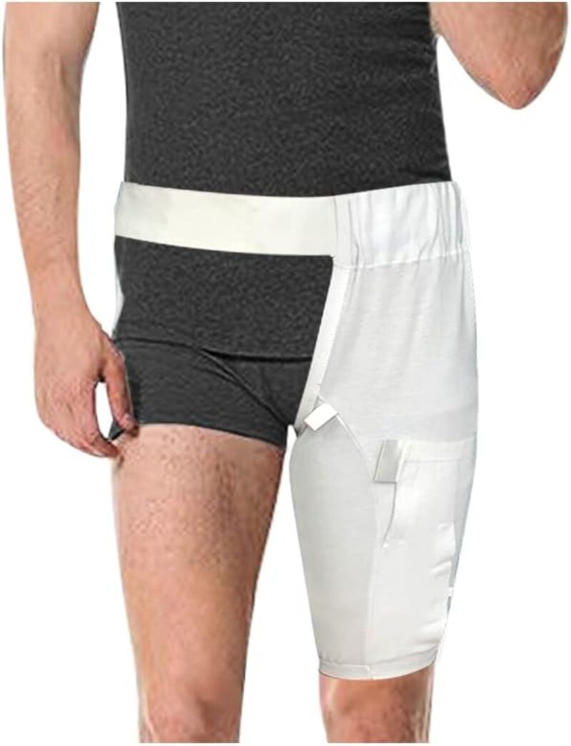 Catheter Leg Bag Holder Cover with Foley Stabilizer Urostomy Drainage Underwear