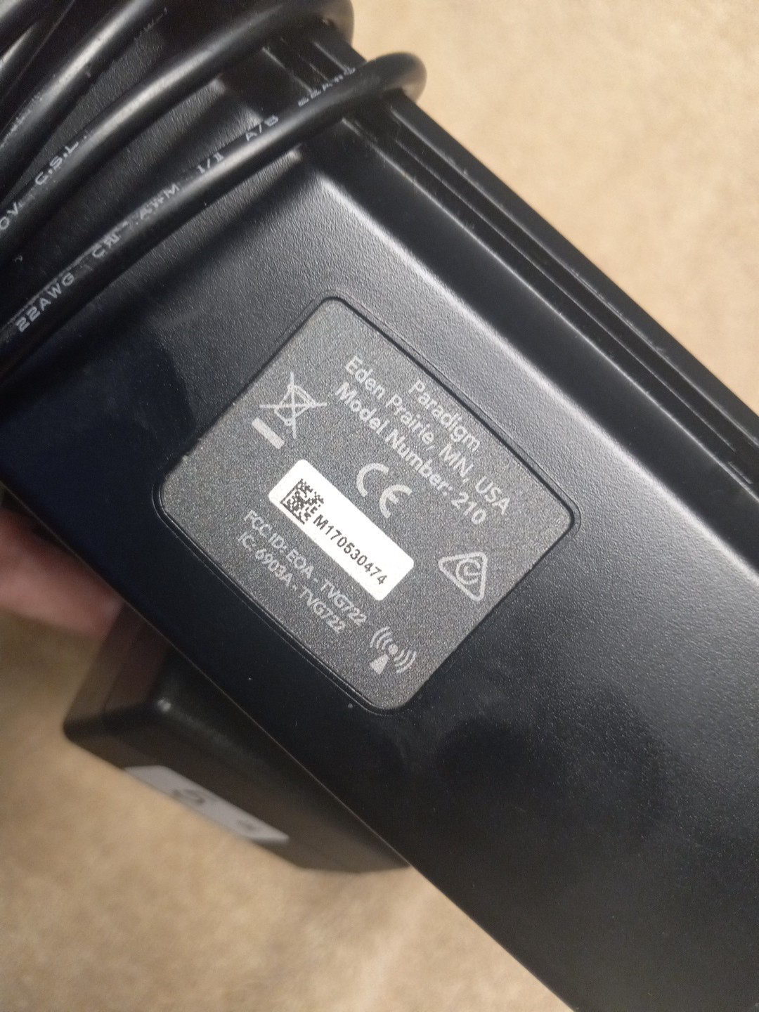 Starkey Surflink Media 2 Model 210 Hearing Aid Streamer Box With Power Supply