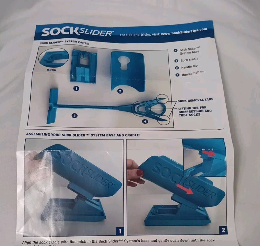 Allstar Innovations SK112 Sock Slider – Blue New In Open Box