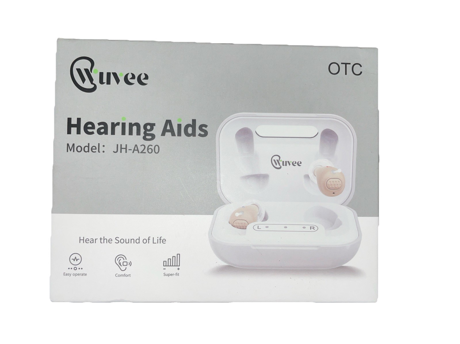 OTC Hearing Aids for Seniors, Rechargeable Hearing Aid Amplifiers Devices Adults