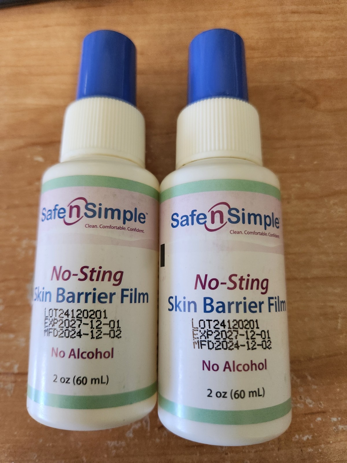 Safe n Simple Skin Barrier Spray 2 Oz (60 ml)