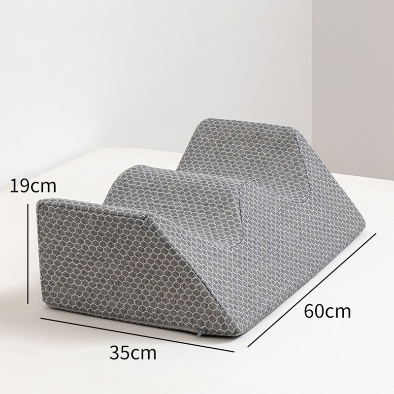 Foam Wedge Elevation Back & Leg Pillow Set