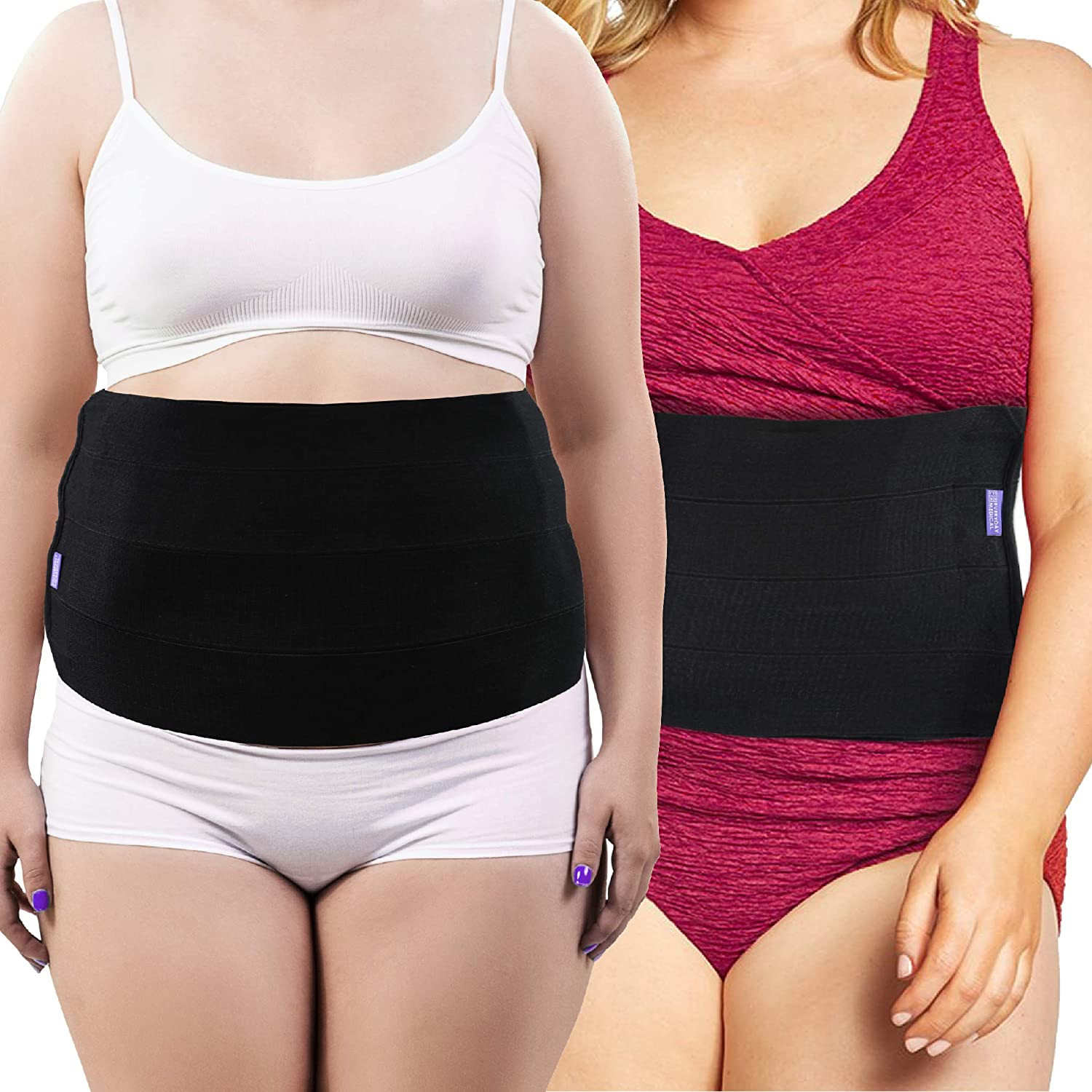 Abdominal Binder Post Operative Surgery Postpartum Belly Band Plus Size Wrap 3XL