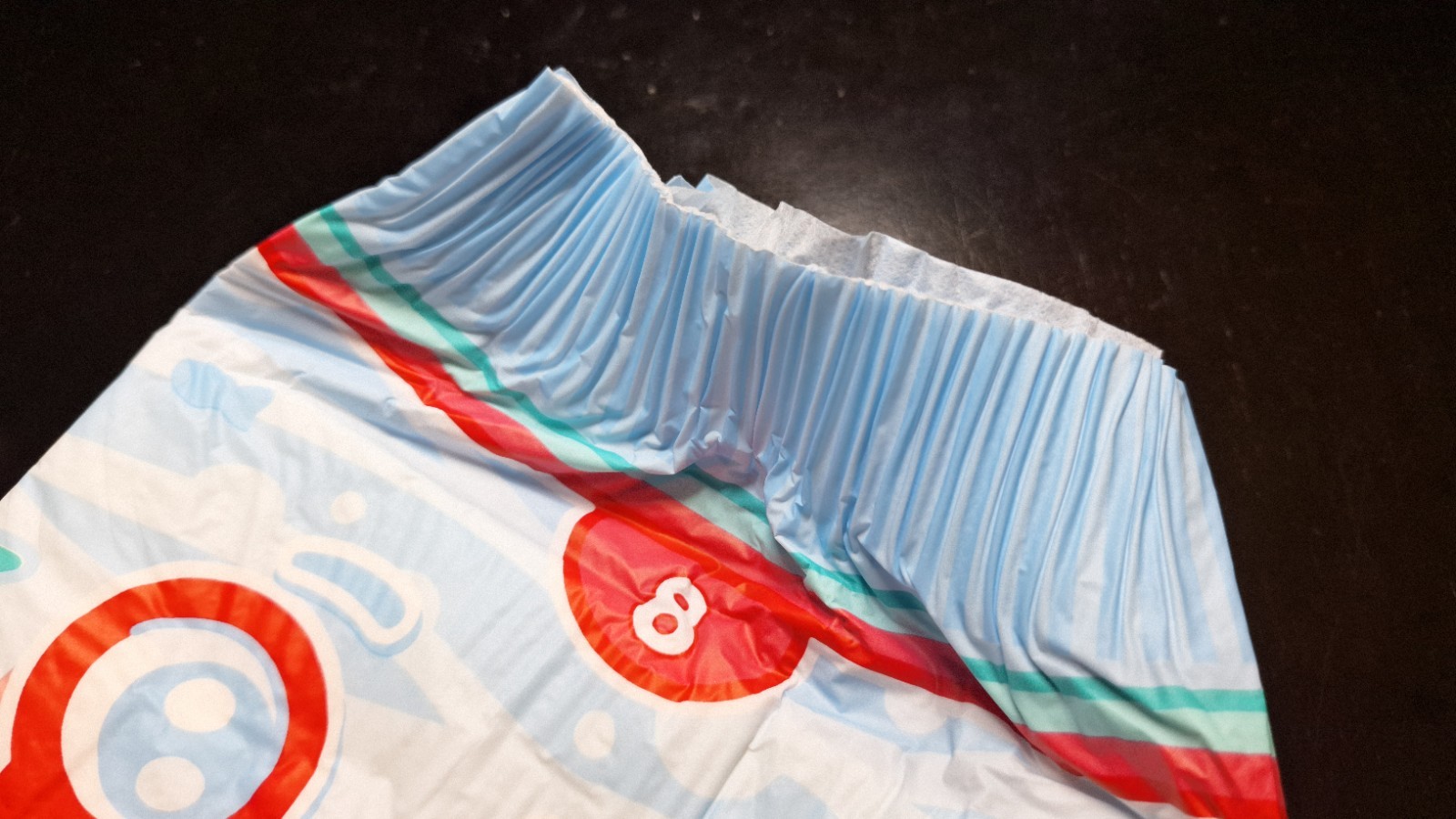 Kiddo Sea Friends Pack of 2 Adult Abdl Plastic Backed Diapers Size Medium